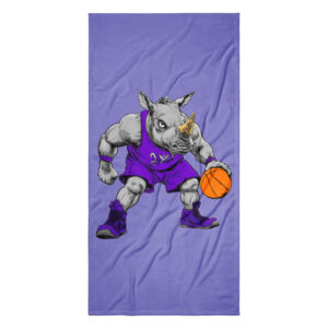 Basketball Nashorn Badetuch