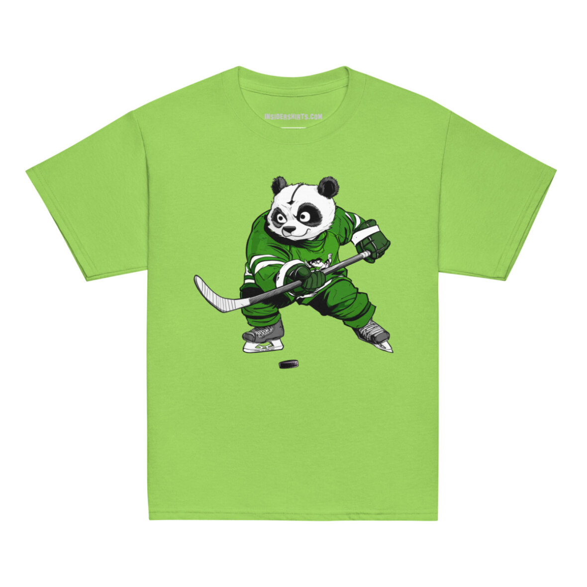 Eishockey Panda Kinder T Shirt