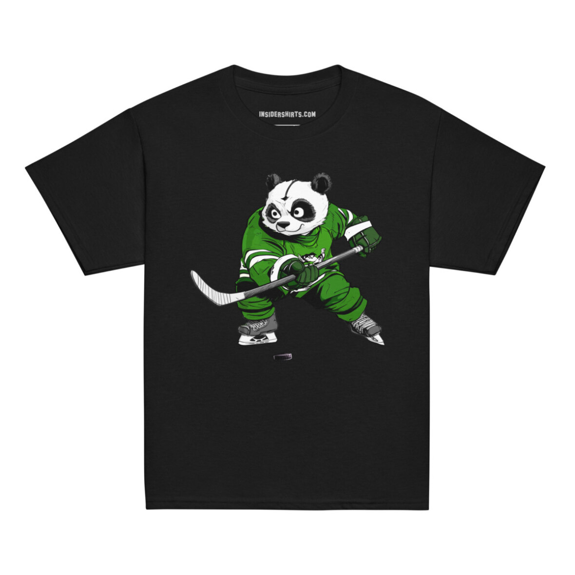 Eishockey Panda Kinder T Shirt
