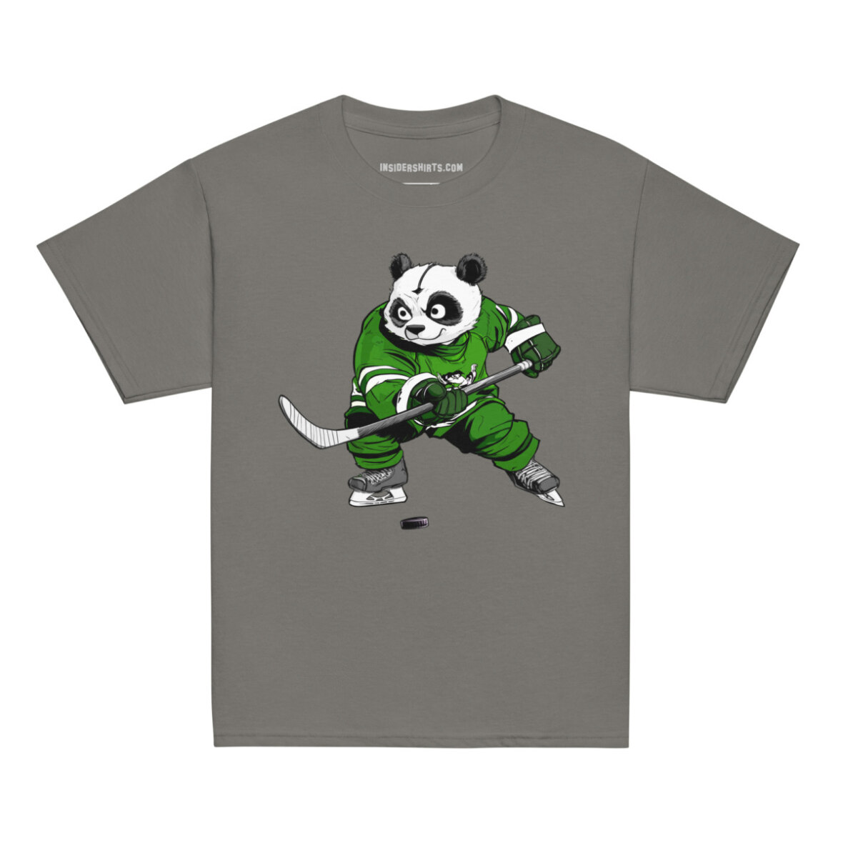 Eishockey Panda Kinder T Shirt
