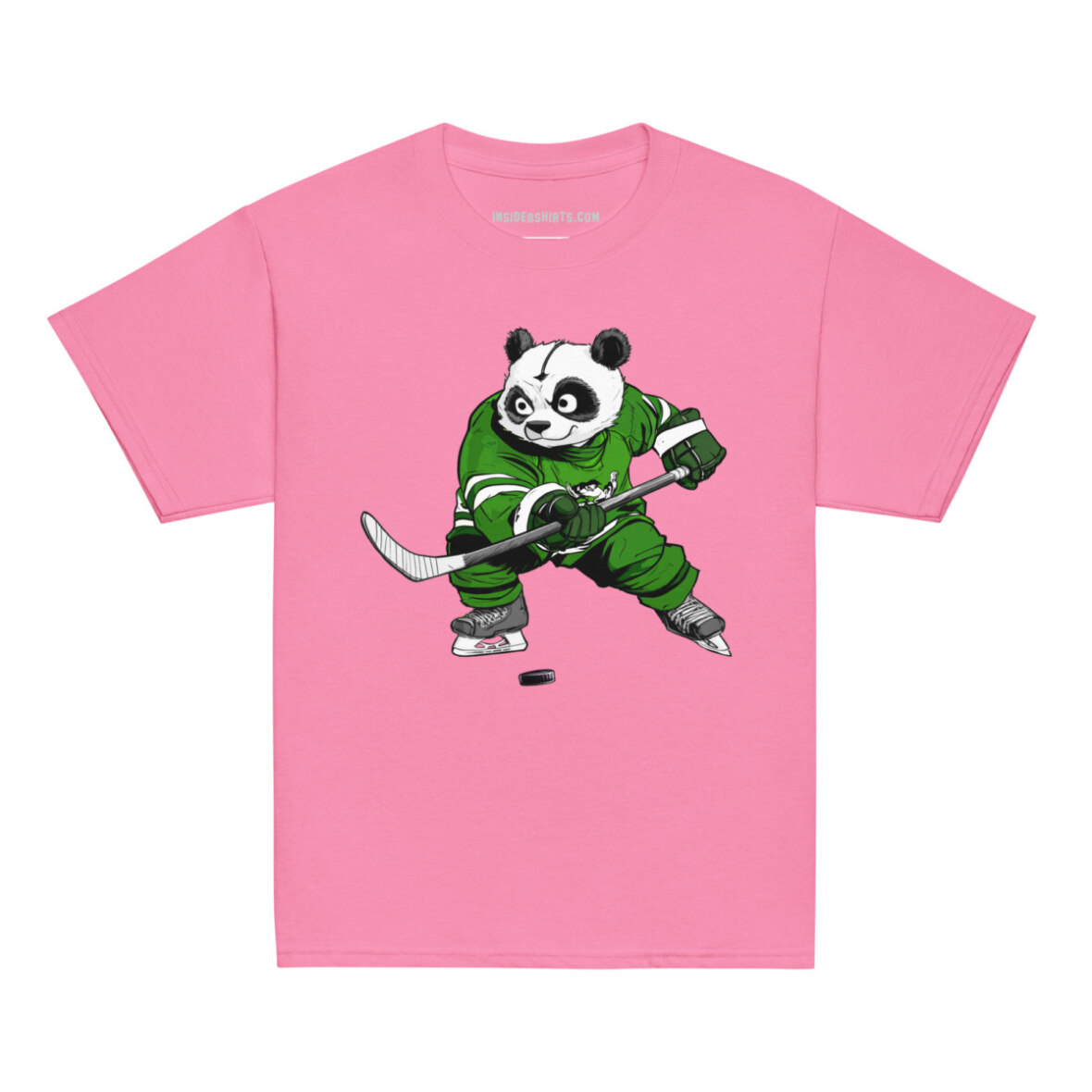Eishockey Panda Kinder T Shirt