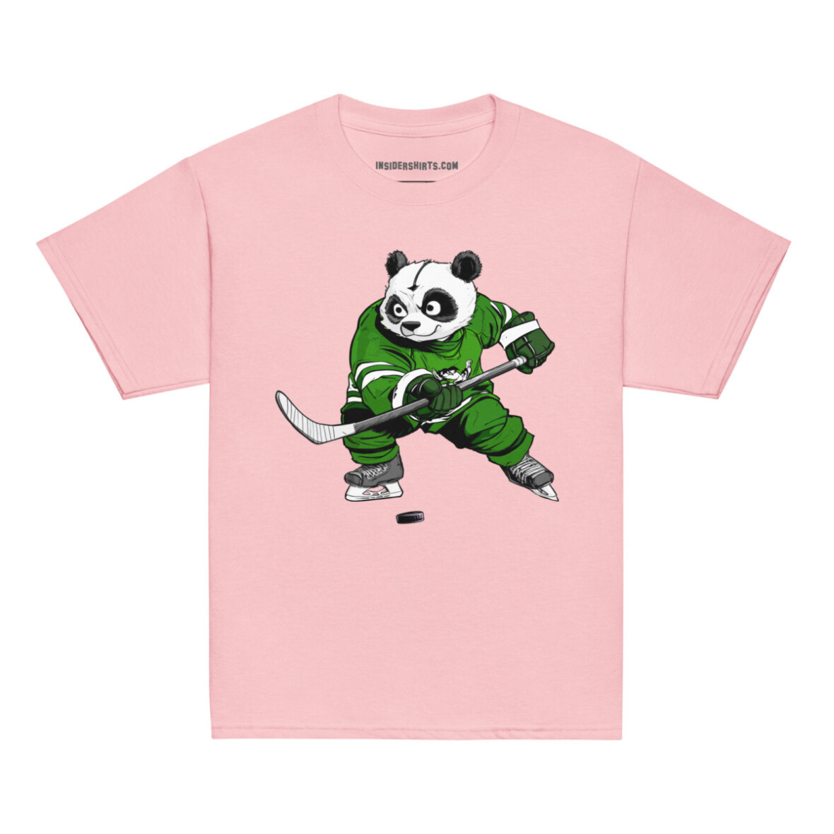 Eishockey Panda Kinder T Shirt