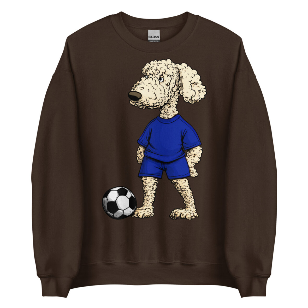 Fussballer Pudel Maenner Pullover