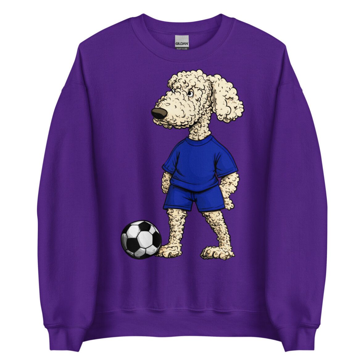 Fussballer Pudel Maenner Pullover