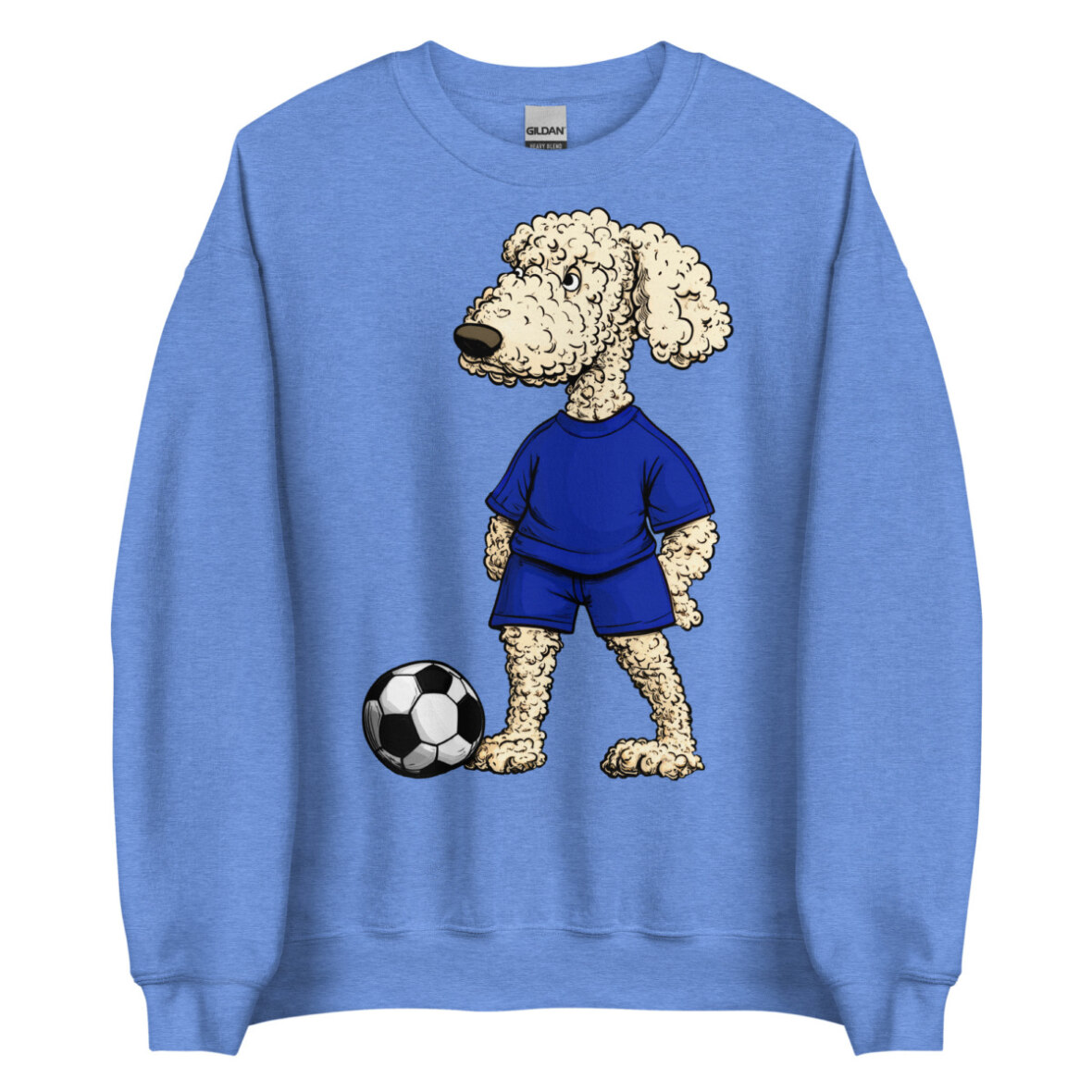 Fussballer Pudel Maenner Pullover