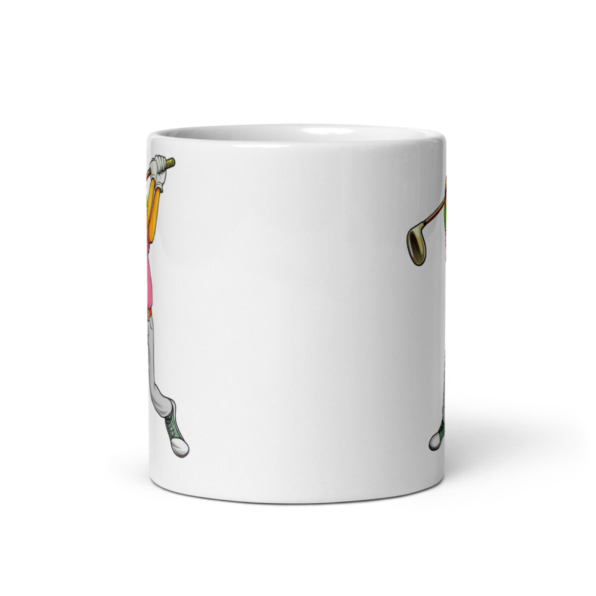 Golf Frosch Tasse