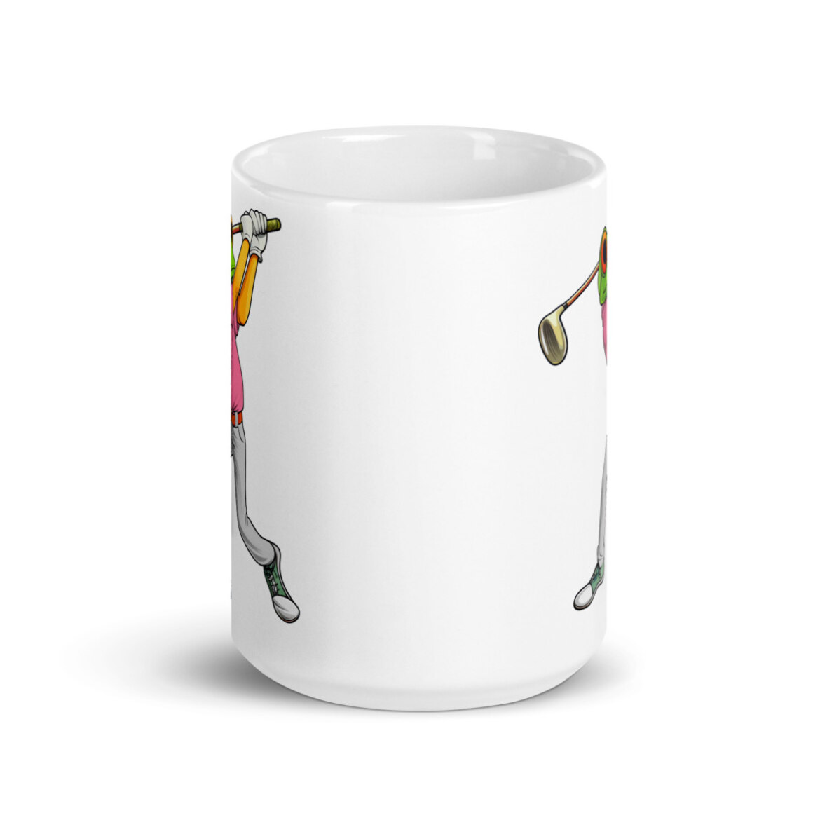 Golf Frosch Tasse