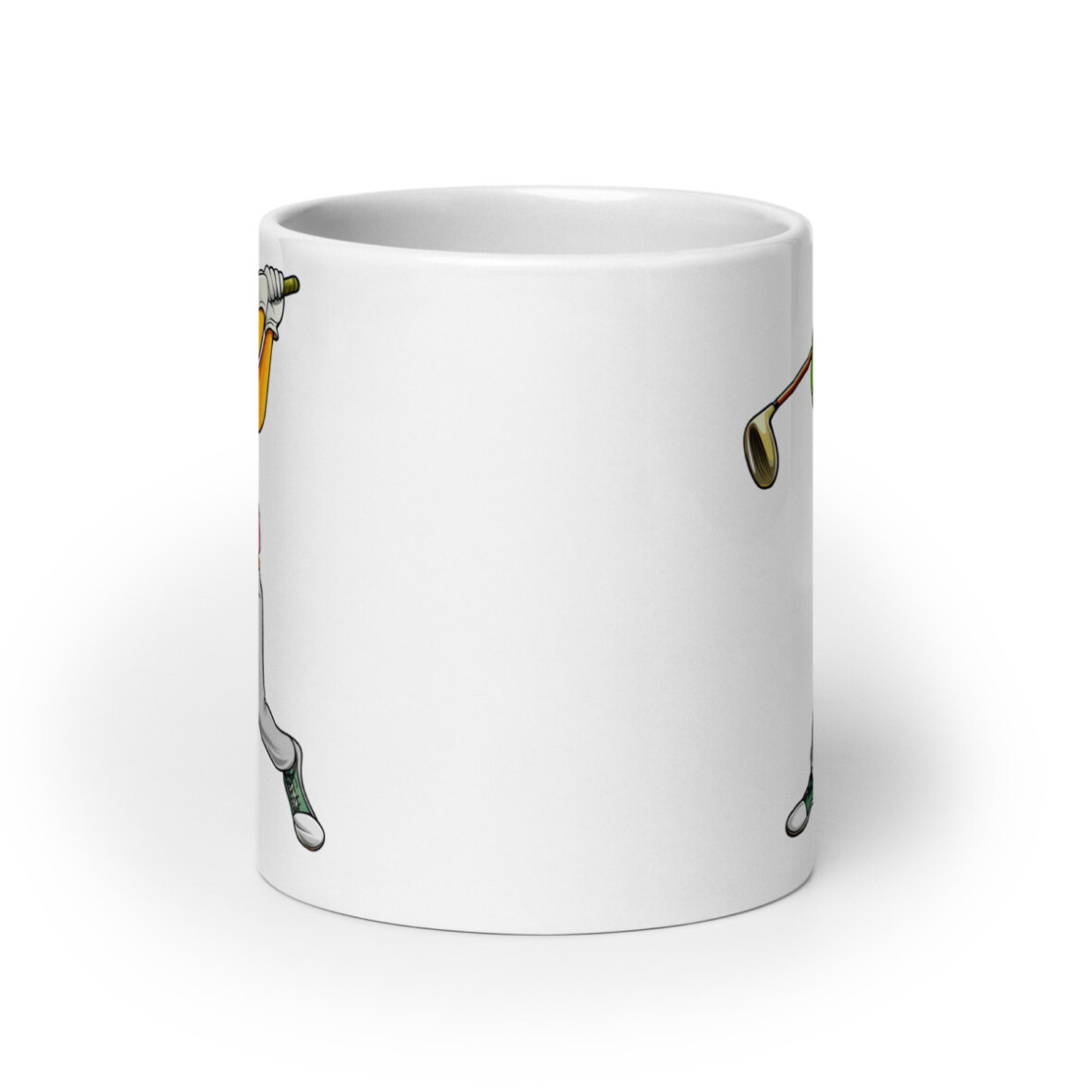 Golf Frosch Tasse