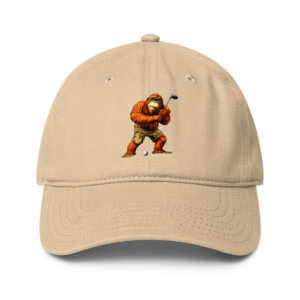 Golf Orang Utan Baseball Cap Khaki