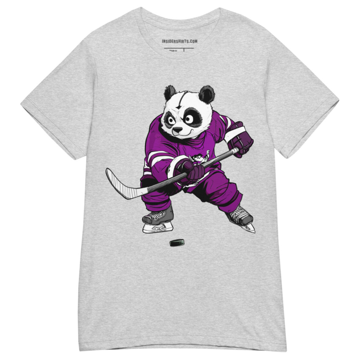 Pandabaeren Hockey Frauen T-Shirt Sport Grey