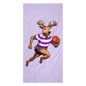 Rugby Hirsch Badetuch