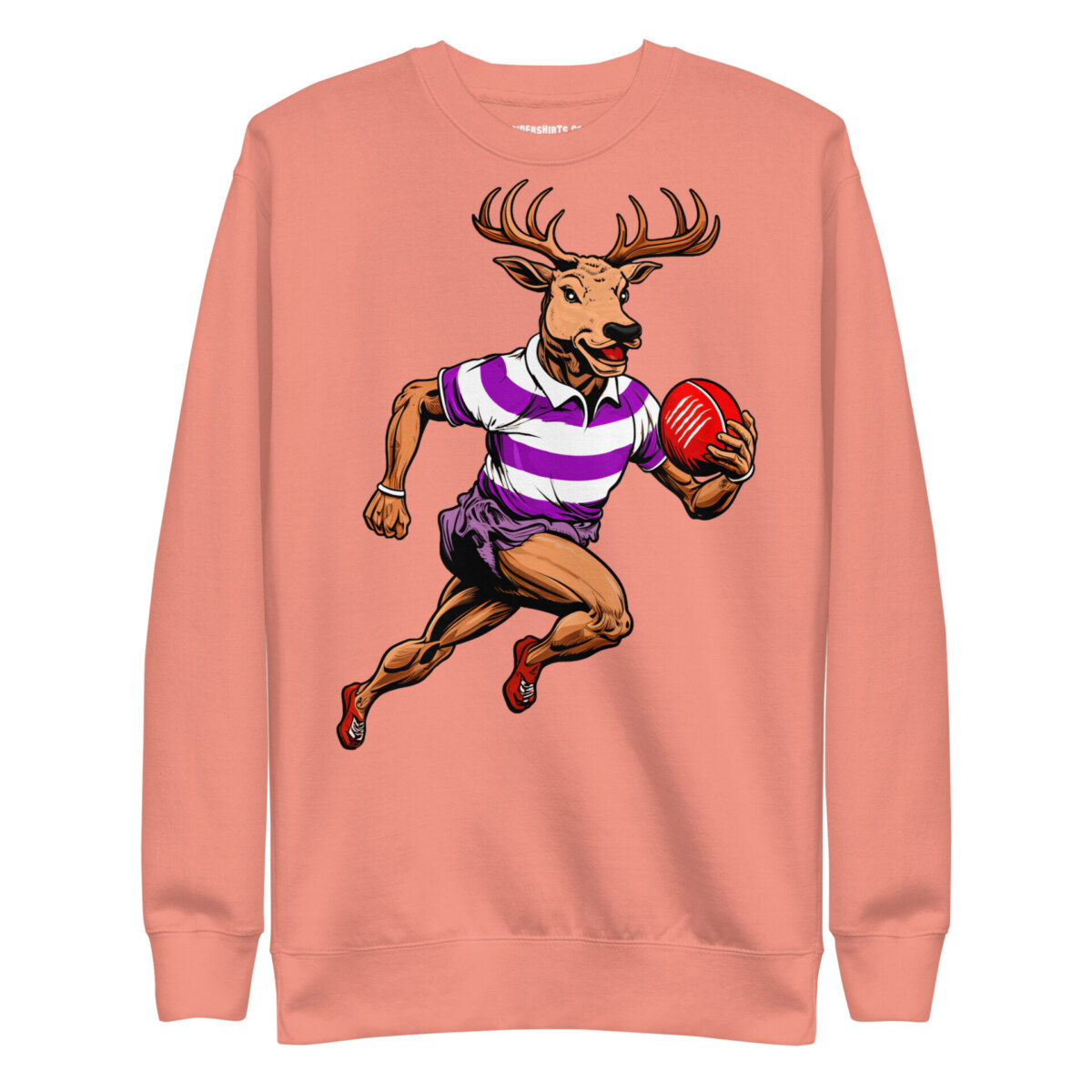 Rugby Hirsch Frauen Pullover Dusty Rose