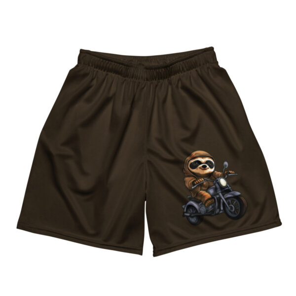 Faultier Motorrad Mesh Shorts