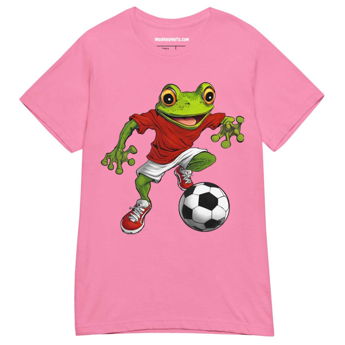 Fussballer Frosch Frauen T Shirt Azalee