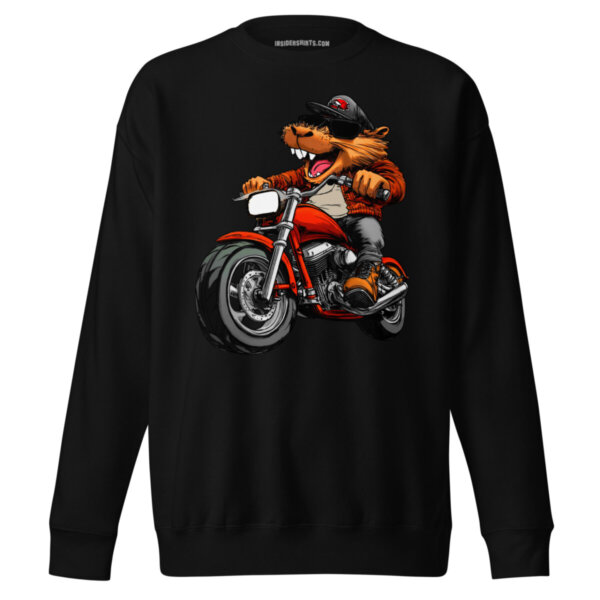 Biber Motorbike Maenner Pullover Schwarz