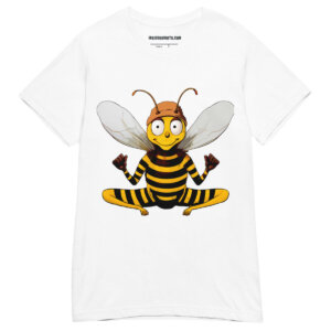 Bienen Yoga Frauen T Shirt Weiss
