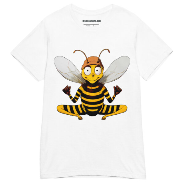 Bienen Yoga Frauen T Shirt Weiss