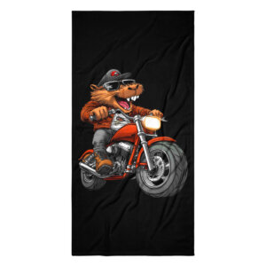 Motorrad Biber Badetuch