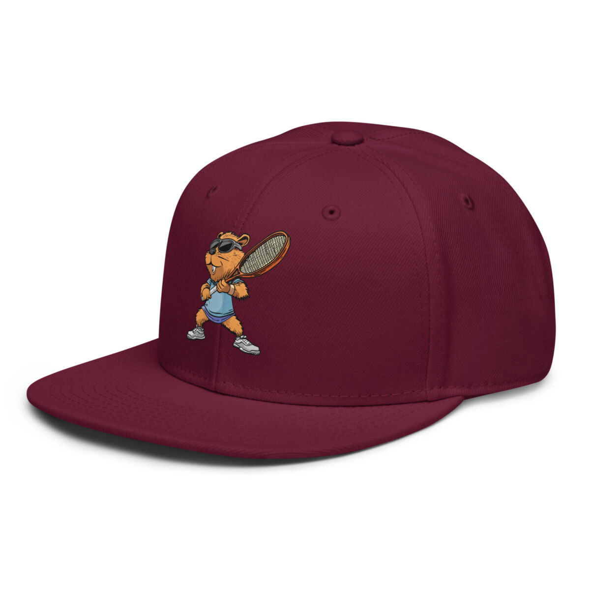 Tennis Biber Snapback Cap