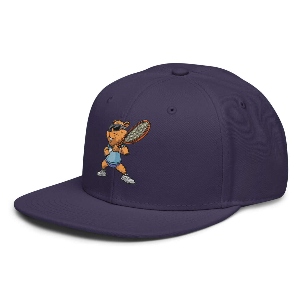 Tennis Biber Snapback Cap