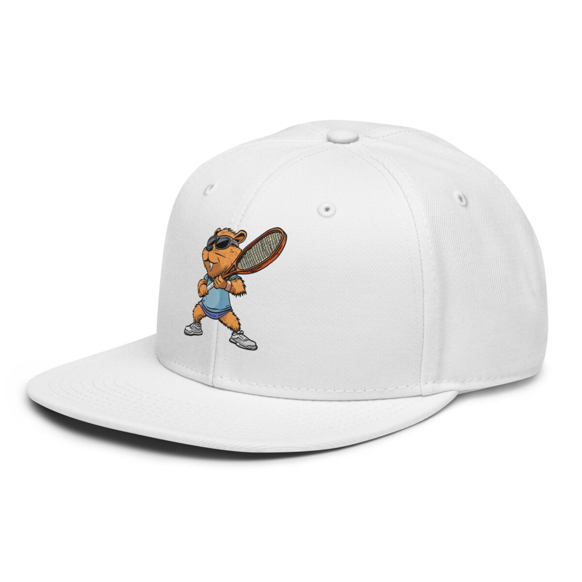 Tennis Biber Snapback Cap