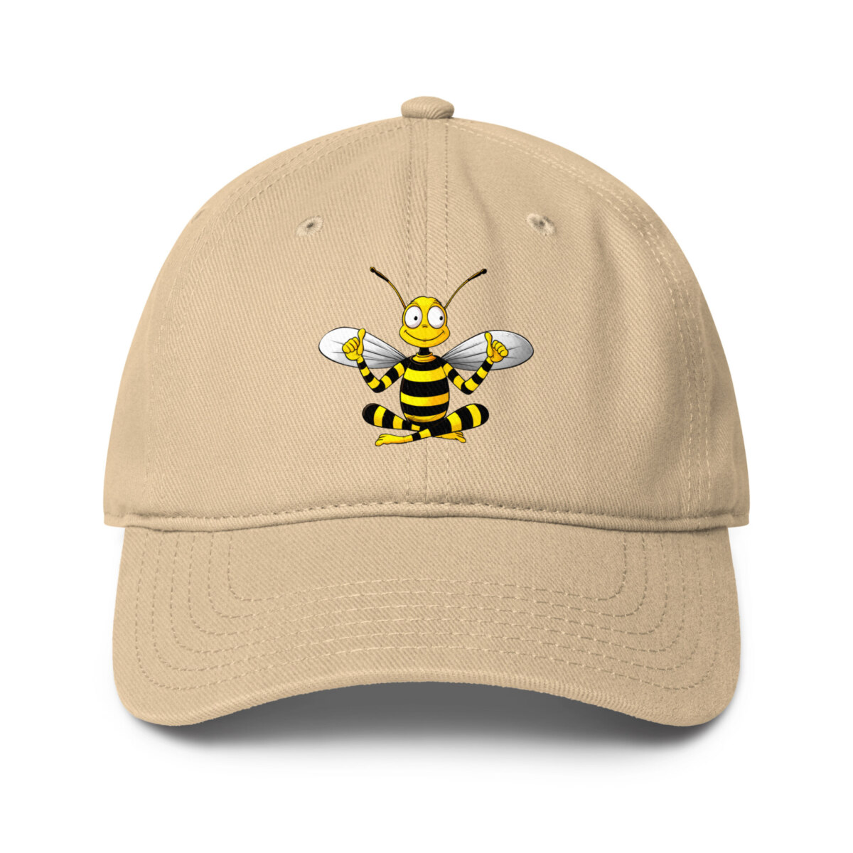 Yoga Biene Baseball Cap Khaki