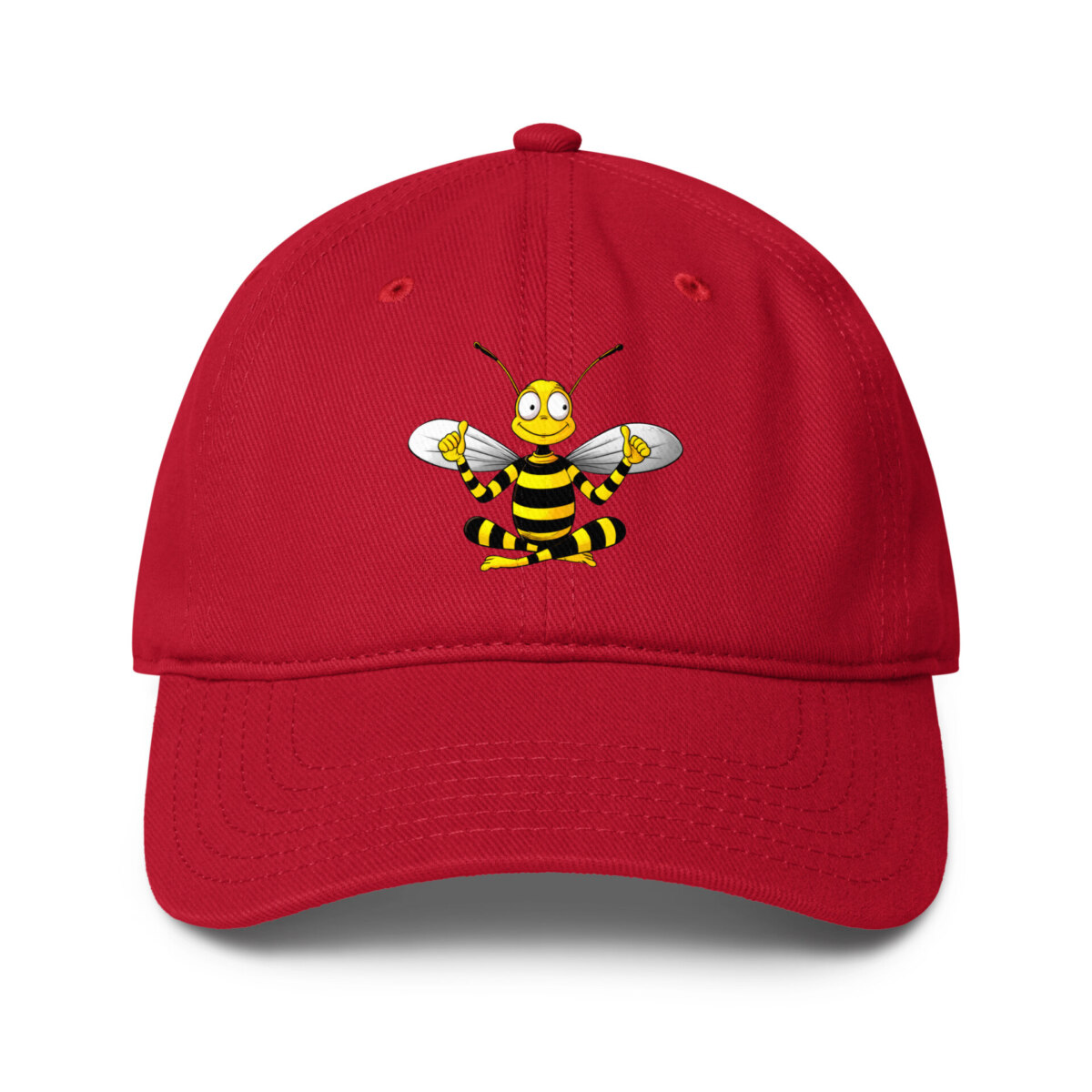 Yoga Biene Baseball Cap Rot