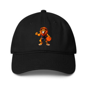 Basketball Loewen Baseball Cap Schwarz