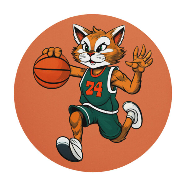 Katzen Basketball Mausmatte