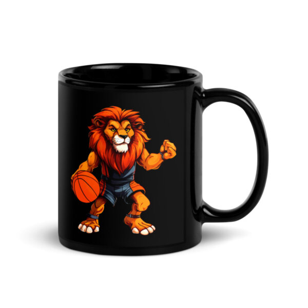 Loewen Basketball Tasse Schwarz