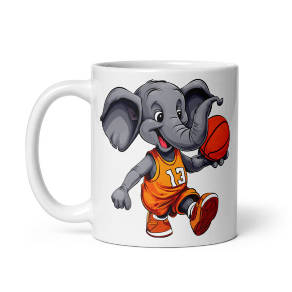Basketballer Elefant Tasse