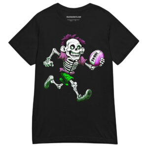 Bone Run Frauen T Shirt Schwarz