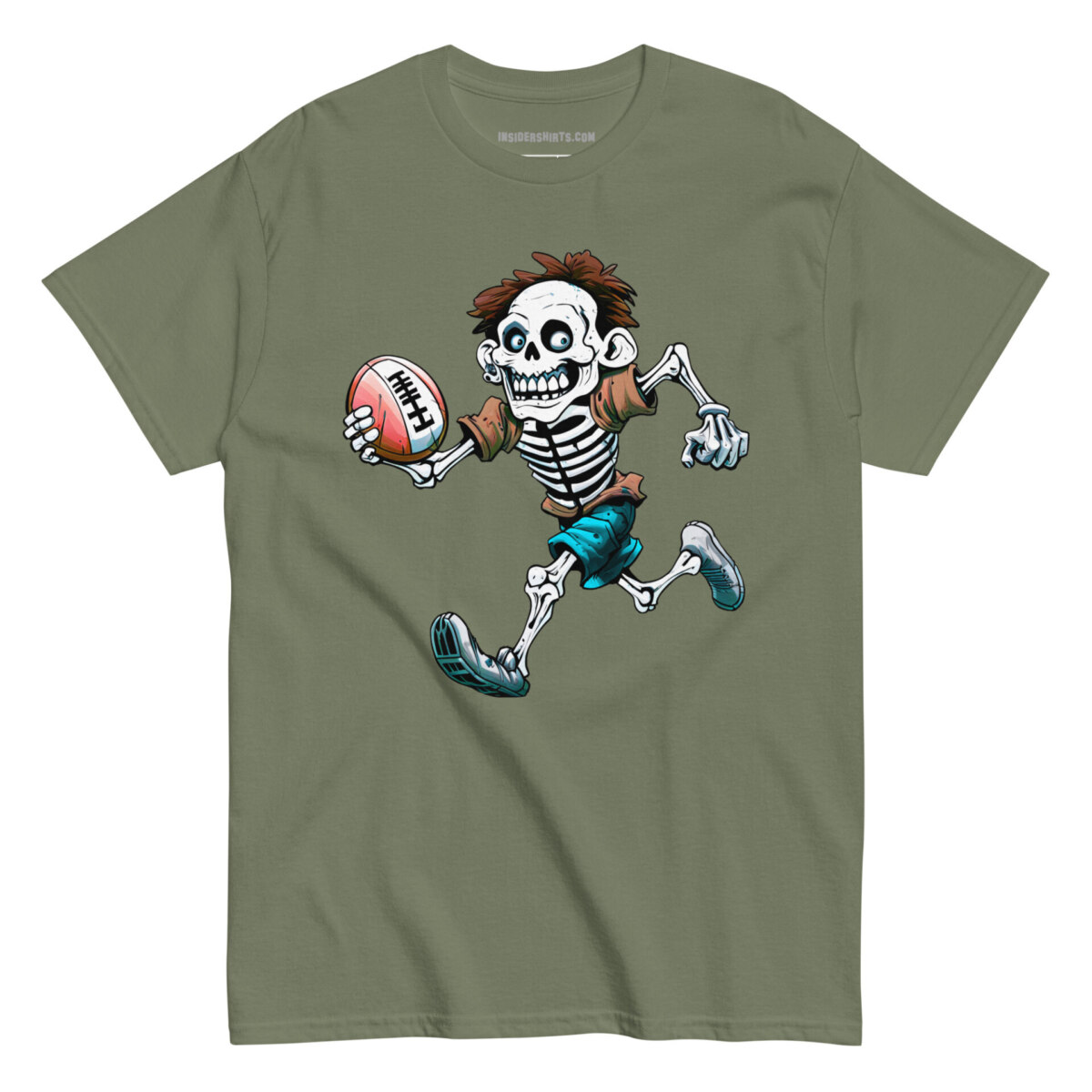 No Guts All Glory Maenner T Shirt Militaergruen