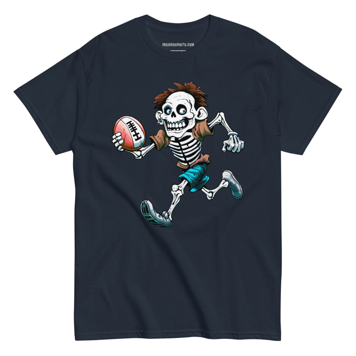 No Guts All Glory Maenner T Shirt Navy