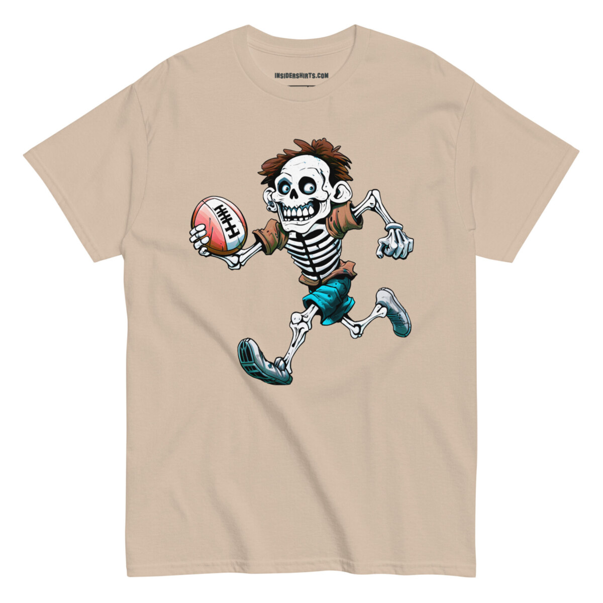 No Guts All Glory Maenner T Shirt Sand