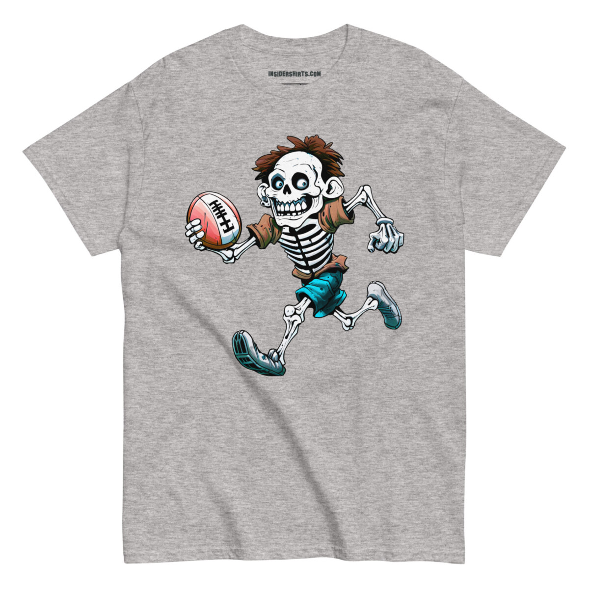 No Guts All Glory Maenner T Shirt Sportgrau