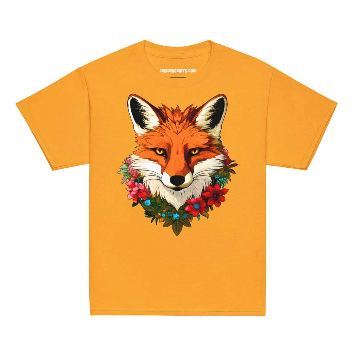 Fuchs Kinder T Shirt Gold