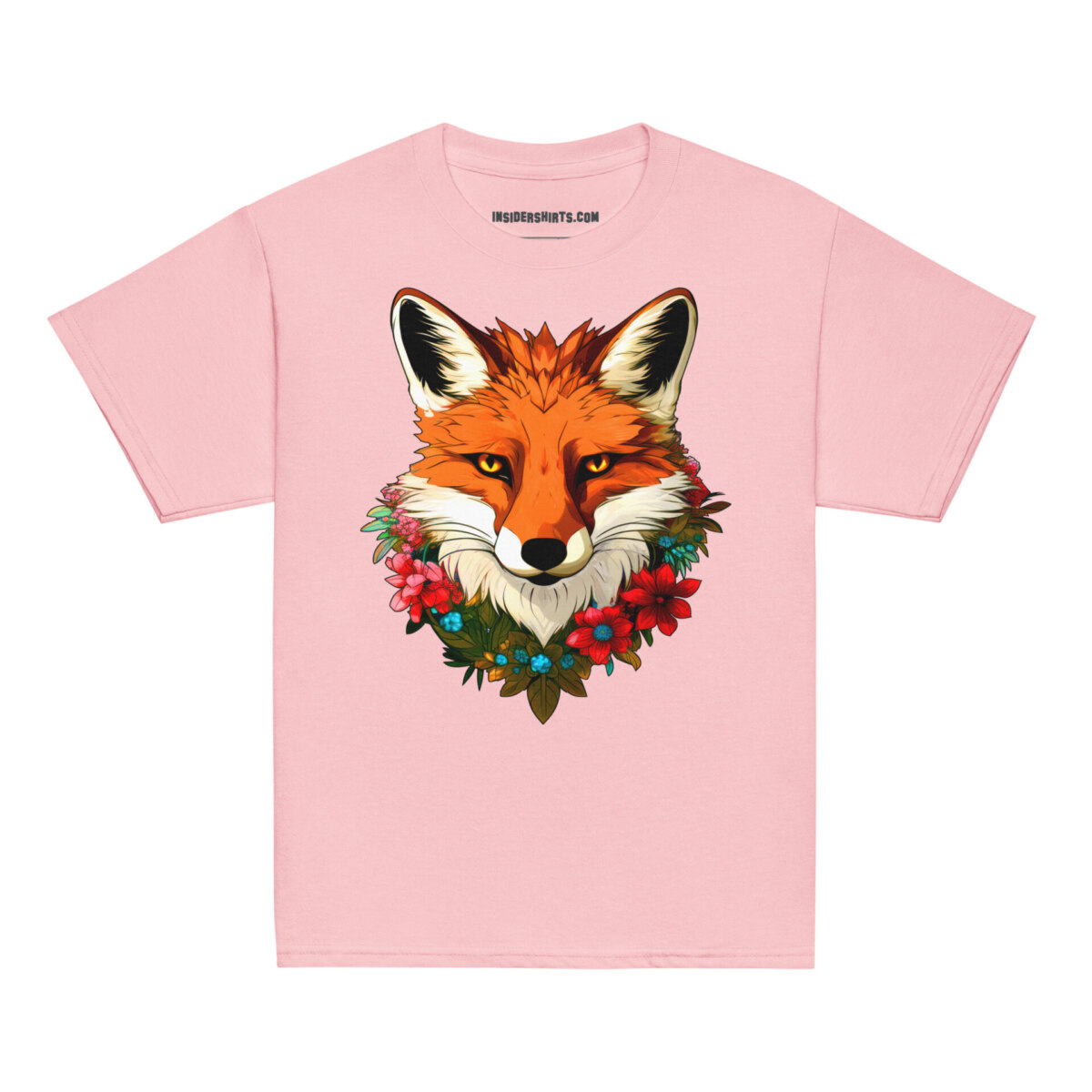 Fuchs Kinder T Shirt Hellpink