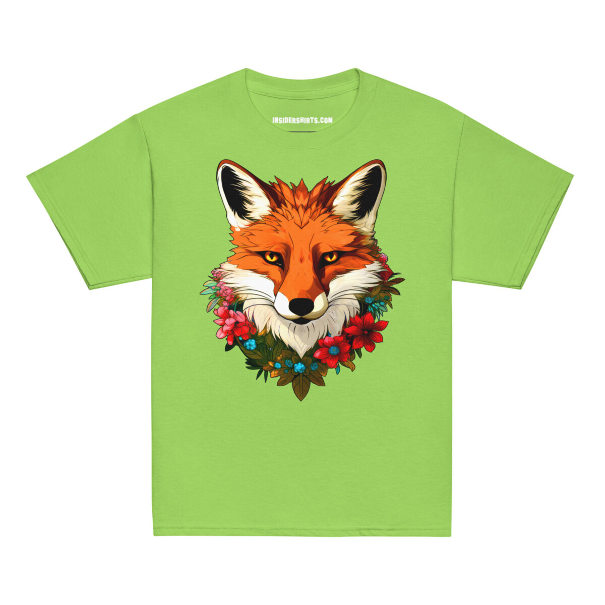 Fuchs Kinder T Shirt Limette