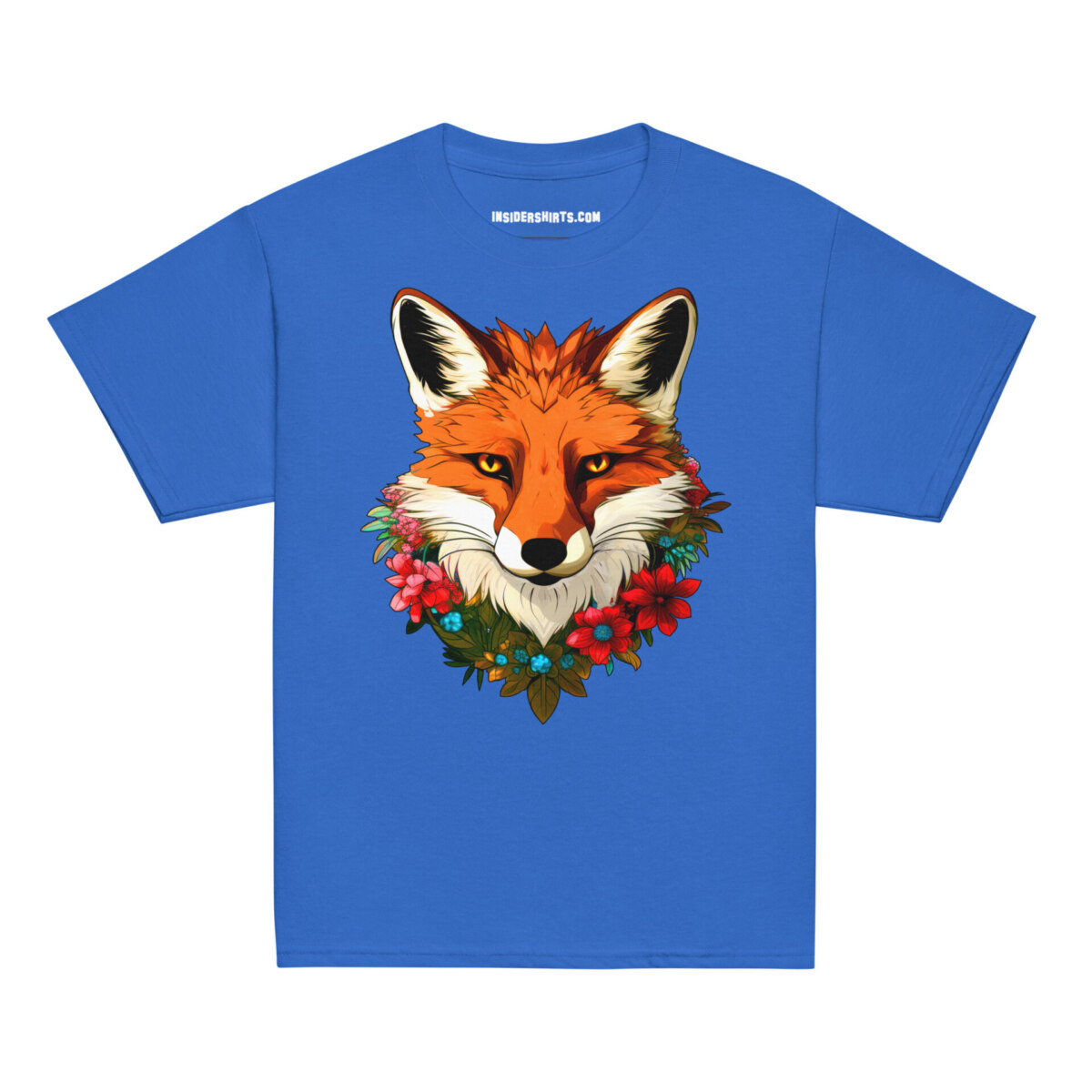 Fuchs Kinder T Shirt Royal