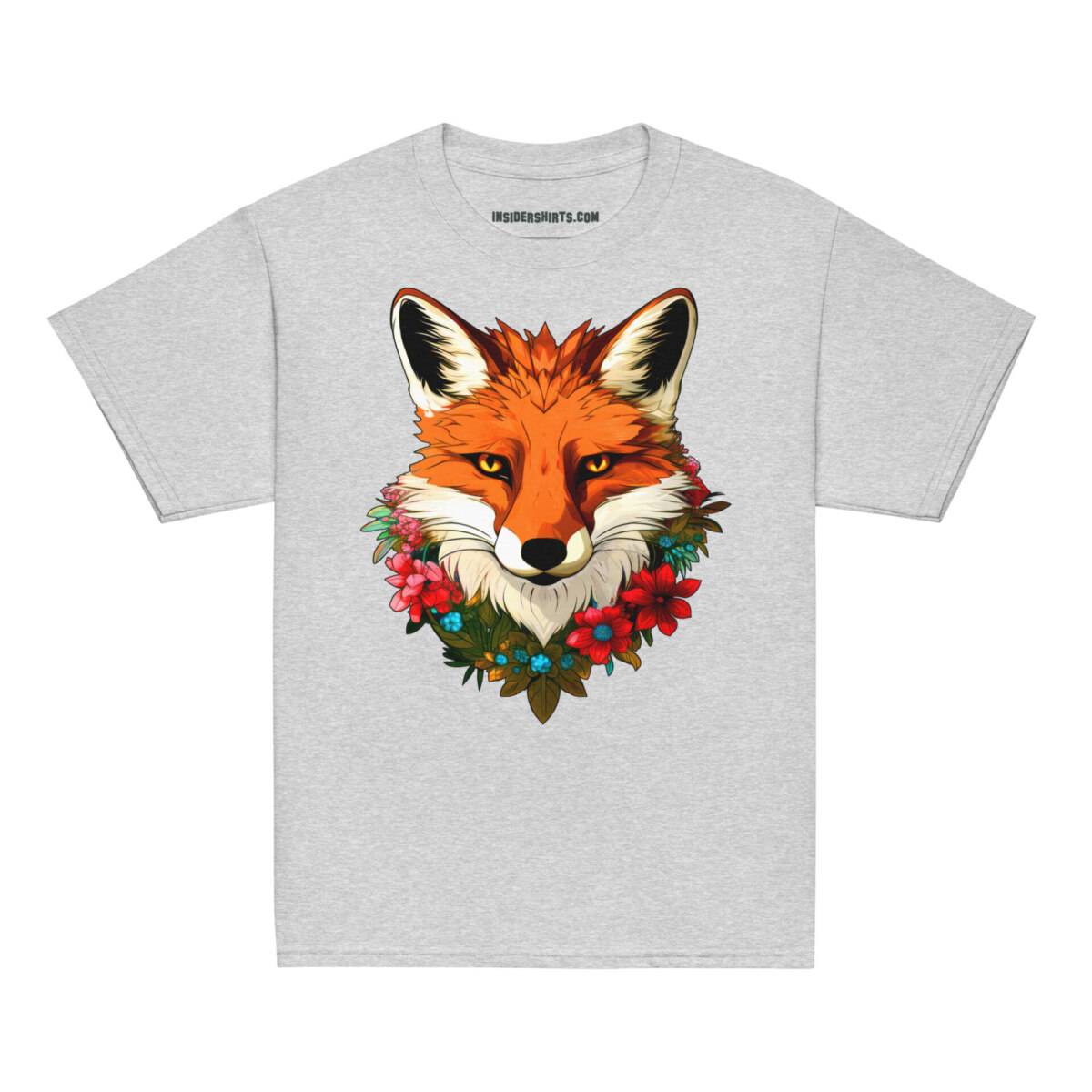 Fuchs Kinder T Shirt Sportgrau