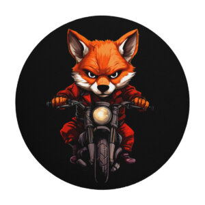 Fuchs Motorrad Mausmatte