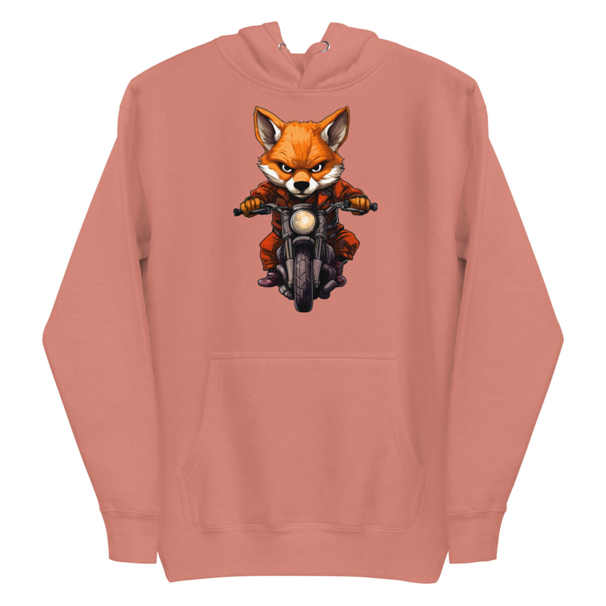 Road Fox Frauen Kapuzenpulli Dusty Rose
