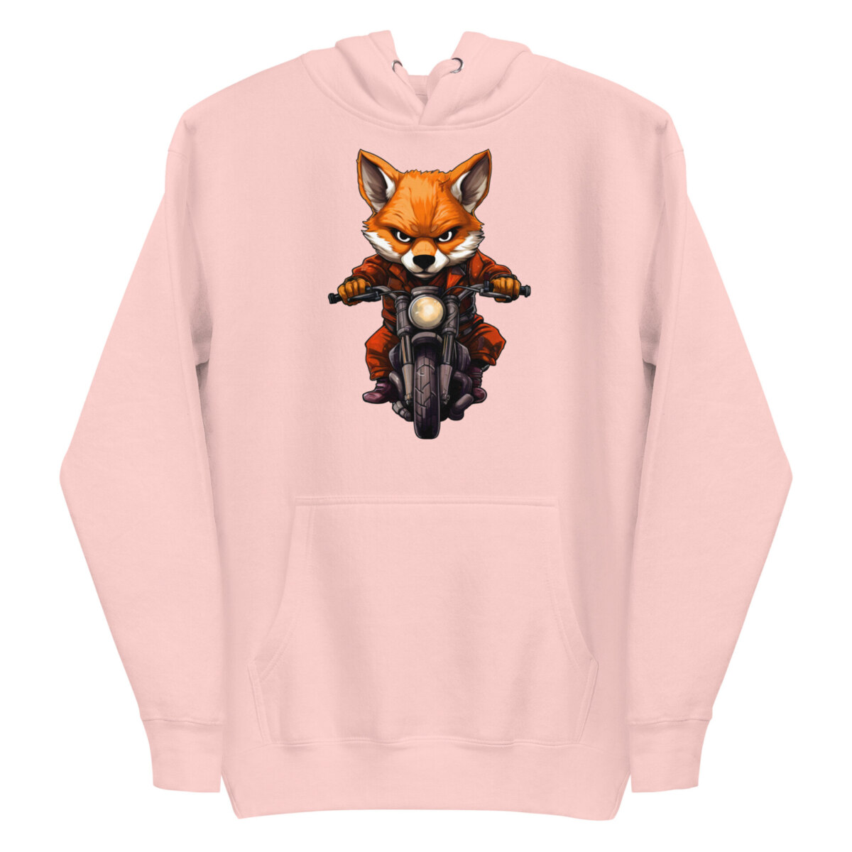 Road Fox Frauen Kapuzenpulli Hellpink