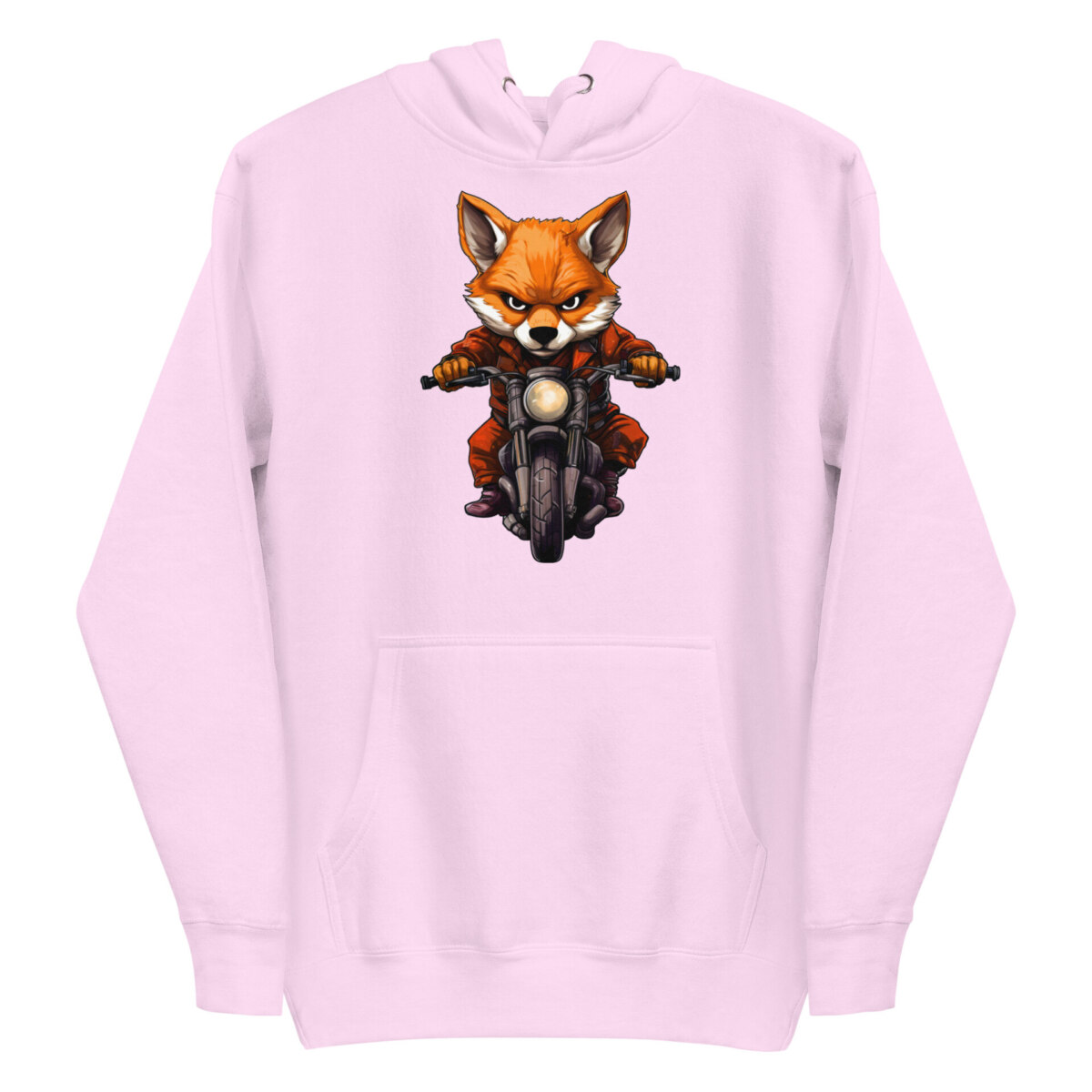 Road Fox Frauen Kapuzenpulli Lavendel