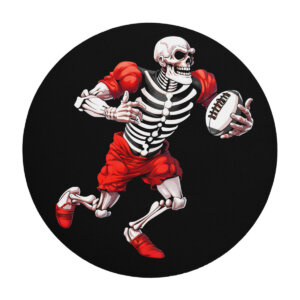 Skelette Rugby Mausmatte