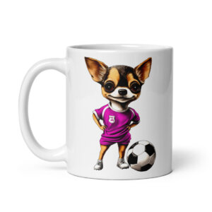 Fussball Chihuahua Tasse