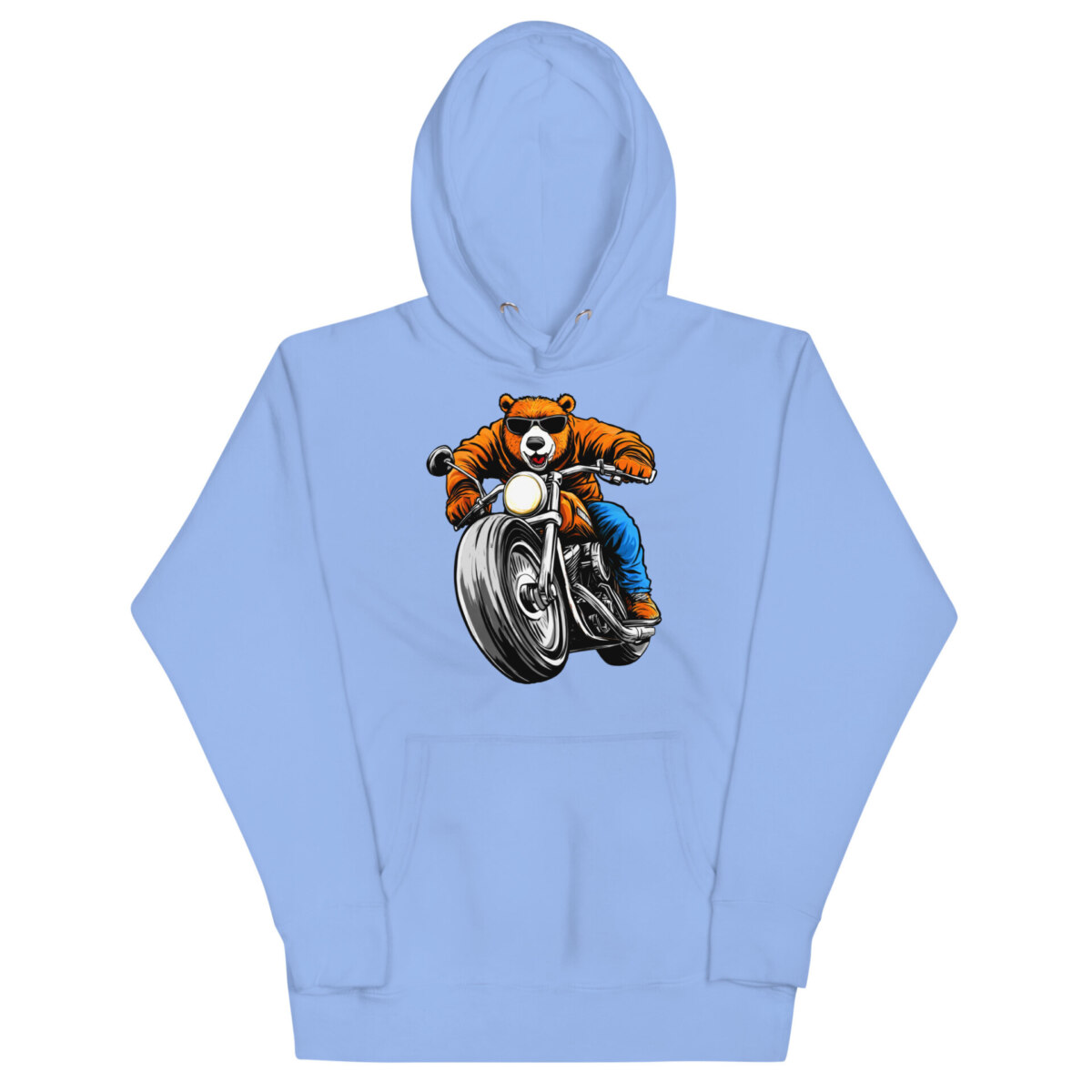Grizzly Gas Frauen Kapuzenpulli Carolina Blau