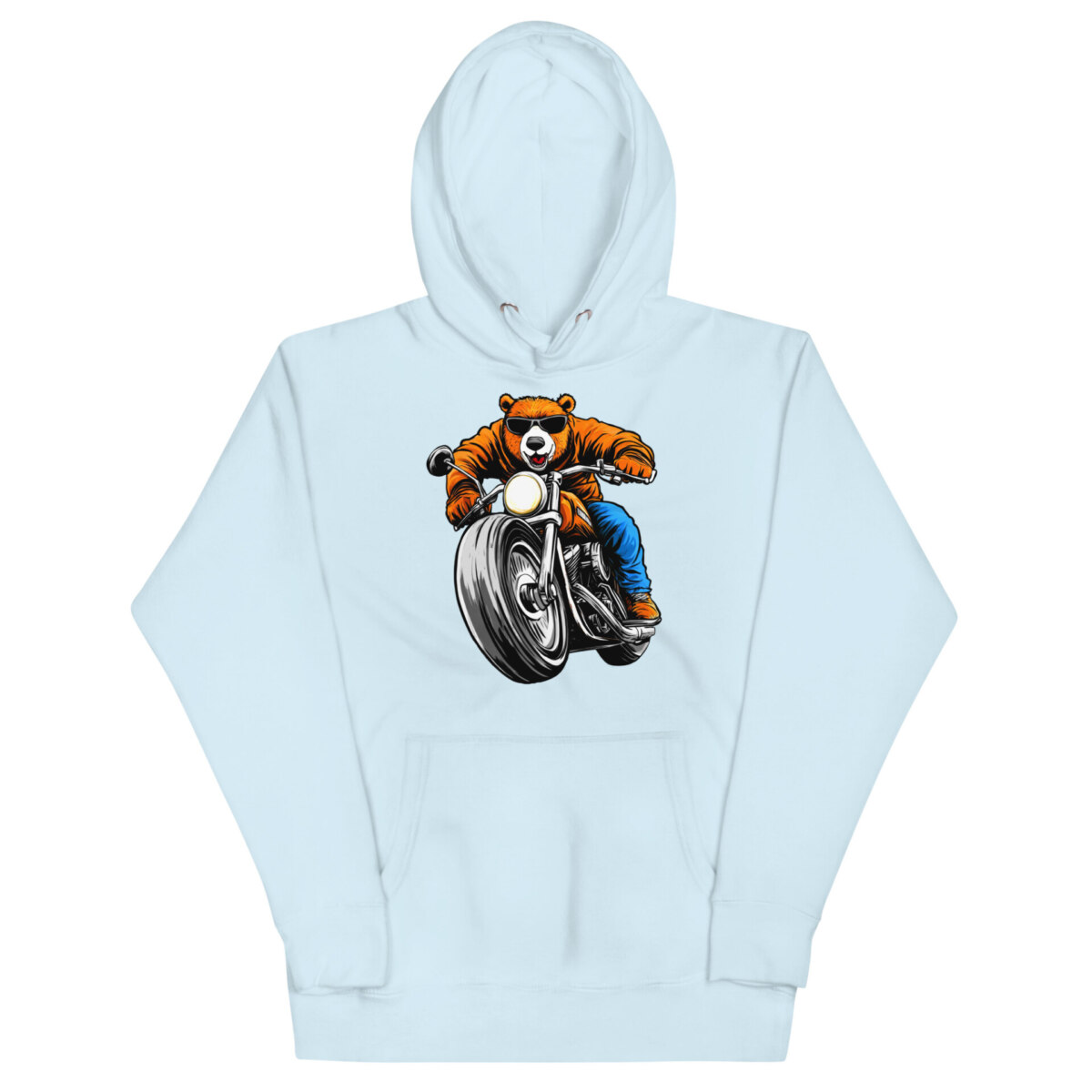 Grizzly Gas Frauen Kapuzenpulli Sky Blue