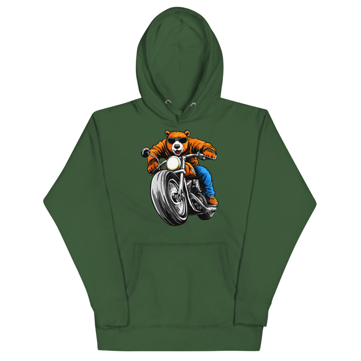 Grizzly Gas Frauen Kapuzenpulli Waldgruen